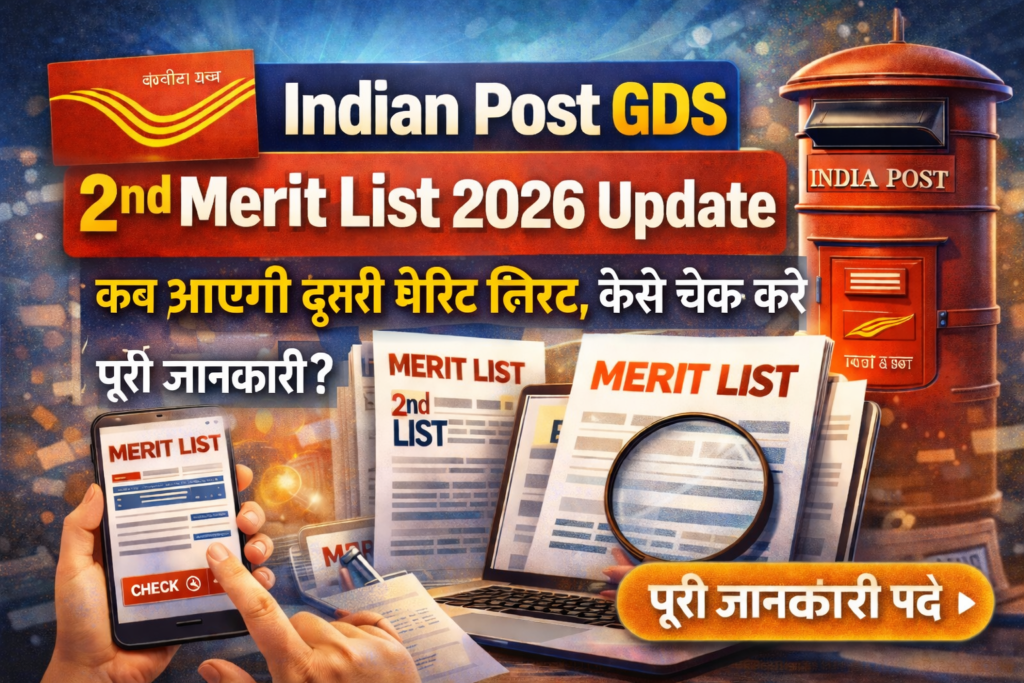 Indian Post GDS 2nd Merit List 2026