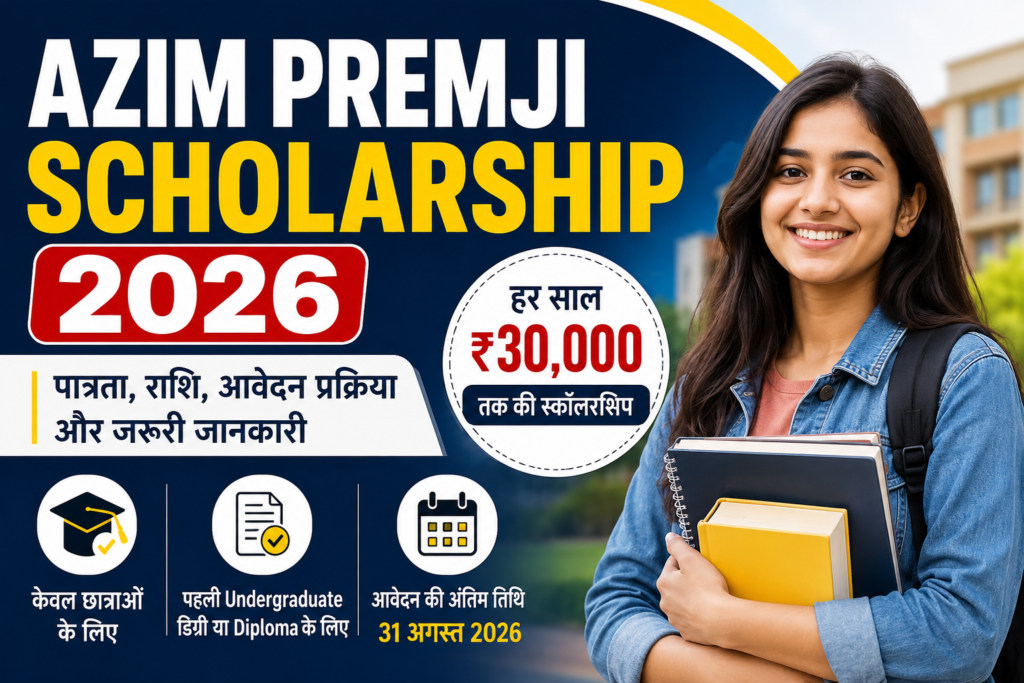 Azim Premji Scholarship 2026